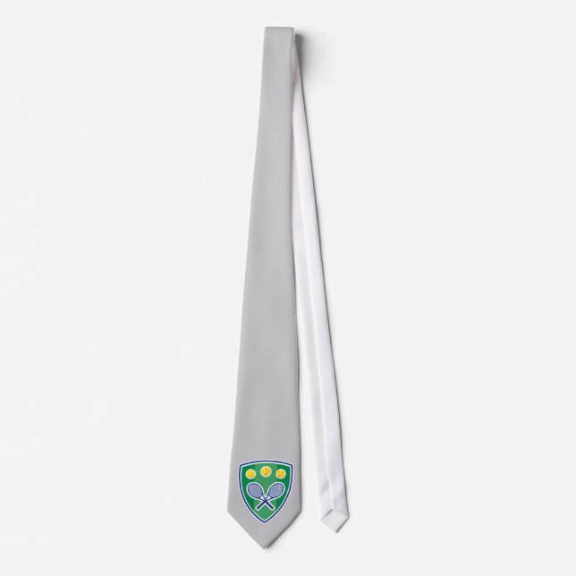 Neck Tie mit Logo für Tennis Krawatte (Vorderseite)