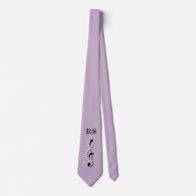 Neck Tie Musical (Personalize It) Krawatte (Vorderseite)