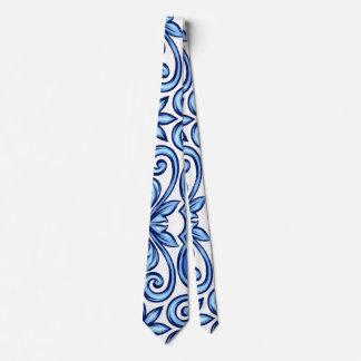 Neck Tie Portugiesische Fliesen Krawatte