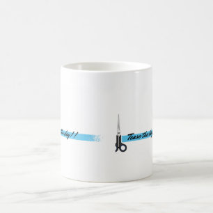 Necken Sie den Tag! Geschenk-Tasse für Friseure Tasse
