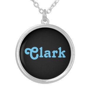 Necklace Clark Versilberte Kette