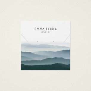 Necklace Earring Display Card ・ Pastellgebirge
