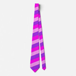 Necktie Buddy Lila Pink Hot Pink Streifen Krawatte