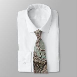 Necktie mit Coolen Wirbel Neck Ties Krawatte