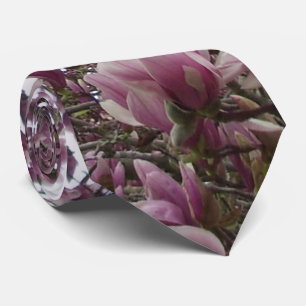 Necktie - Saucer Magnolia Krawatte