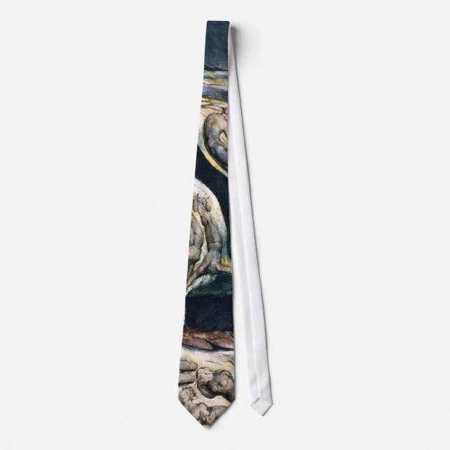 Necktie: "Whirlwind der Liebenden" von William Bla Krawatte (Vorderseite)