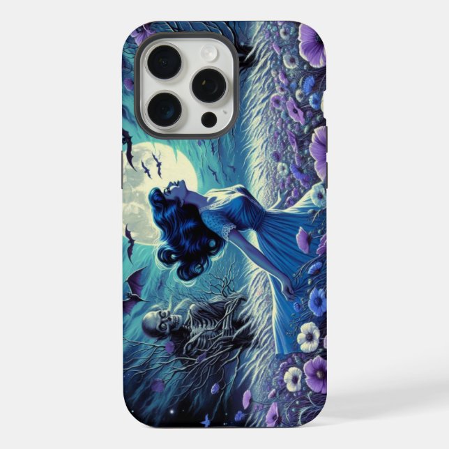 Necromantie Phone Case iPhone Hülle (Rückseite)