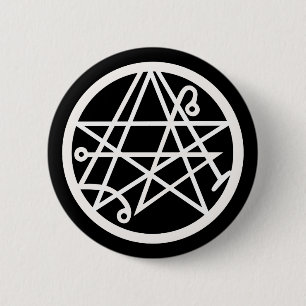 Necronomicon Classic Round Button