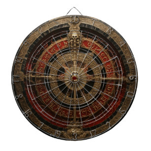 Necronomicon unglaublich göttliche Inspiration, De Dartscheibe