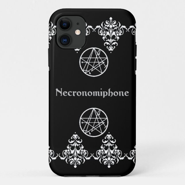 Necronomiphone Case-Mate iPhone Hülle (Rückseite)