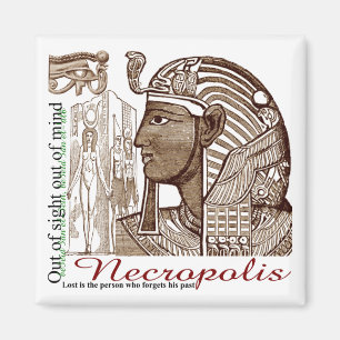 Necropolis aus den Augen aus Sinnesmagneten heraus Magnet