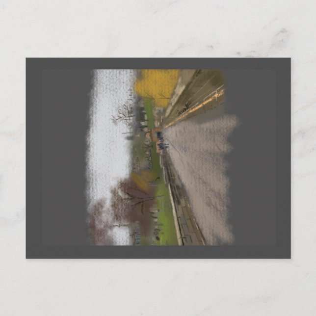 Necropolis Glasgow, Schottland Postkarte (Vorderseite)