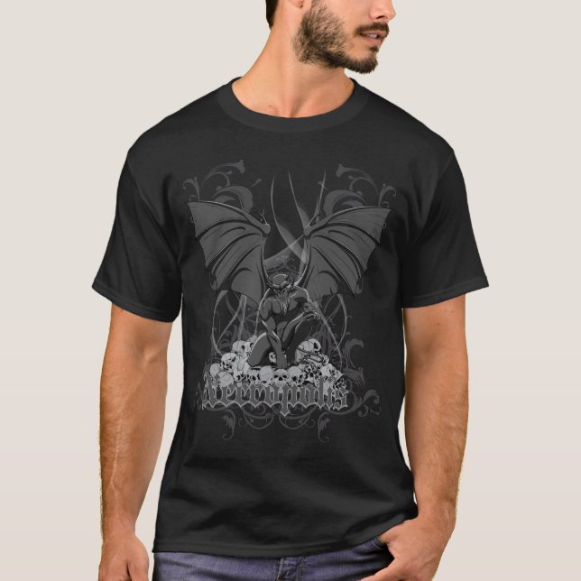 Necropolis-Wächter-Wasserspeier T-Shirt (Vorderseite)