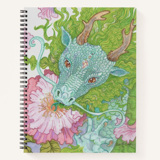 Nectar Dragon sketchbook Notizbuch (Vorderseite)
