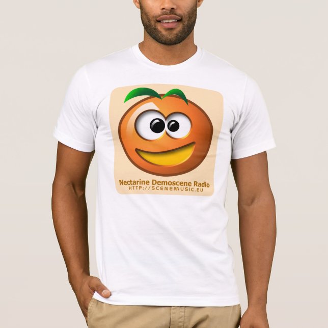 Nectarine Demoscene Radio T-Shirt (Vorderseite)