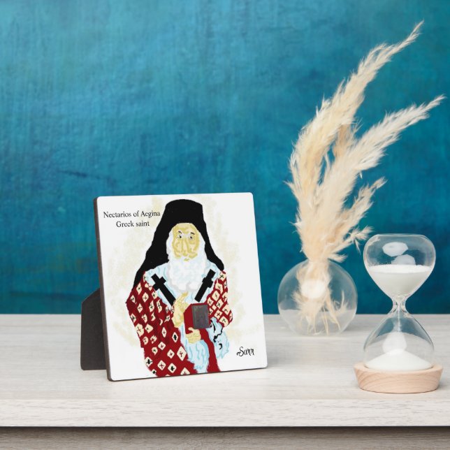  Nectarios of Aegina Greek saint Fotoplatte (InSitu)