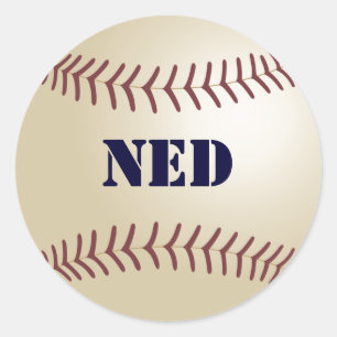 Ned Baseball Sticker / Siegel