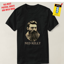 Ned Kelly Bushranger ⚔️ berühmtes australisches Ge T-Shirt