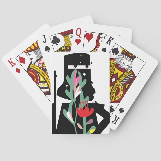 Ned Kelly, der letzte Bushirger Spielkarten (Rückseite)