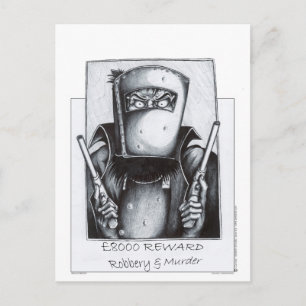 Ned Kelly (Gewollt Poster) Postkarte