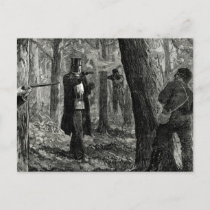 Ned Kelly in der Bucht Postkarte