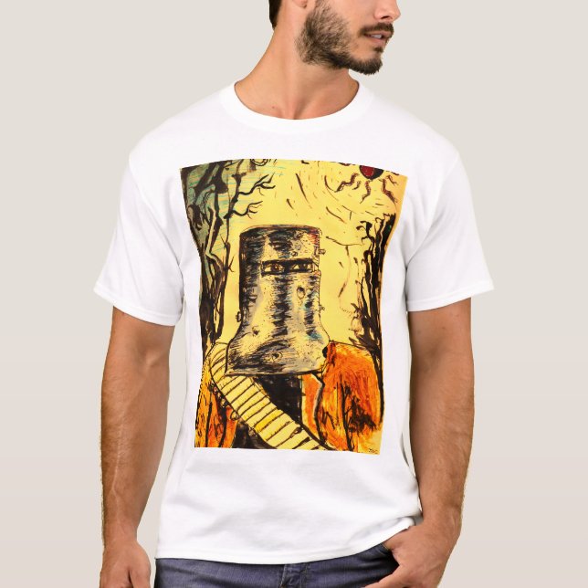 Ned Kelly Solar Eclipse T-Shirt (Vorderseite)