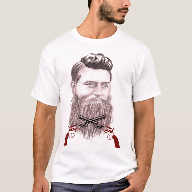 ned Kelly-T - Shirt (Vorderseite)