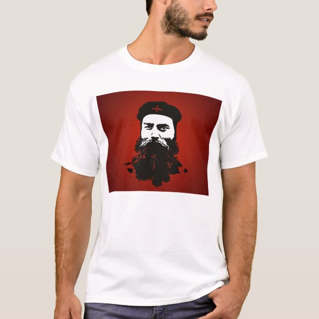Ned Kelly trifft Che T-Shirt (Vorderseite)