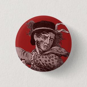 Ned Ludd (Luddite) Abzeichen Button