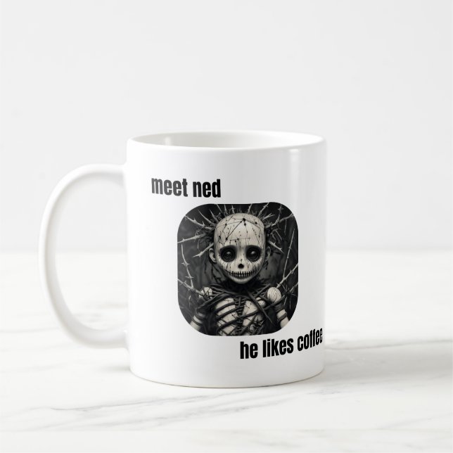 Ned und Kaffee (oder Tee) Kaffeetasse (Links)