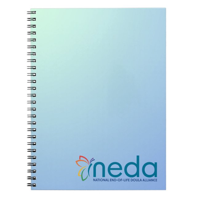 NEDA Logo-Notebook Notizblock (Vorderseite)