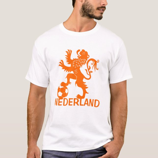 Nederland Löwe-T - Shirt - niederländisches (Vorderseite)