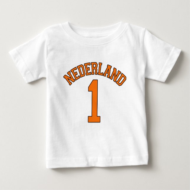 NEDERLAND niederländischer Baby T-shirt (Vorderseite)