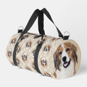 Nederlandse Kooikerhondje Malerei Haustier Hund Ku Duffle Bag