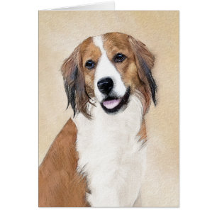 Nederlandse Kooikerhondje Malerei - Hunde Kunst