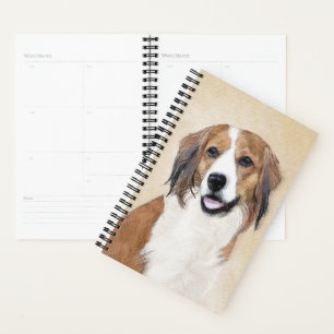 Nederlandse Kooikerhondje Malerei - Hunde Kunst Planer