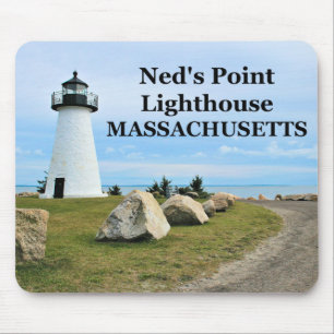 Ned's Point Lighthouse, Massachusetts Mousepad