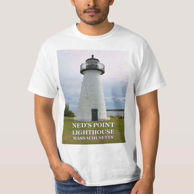 Ned's Point Lighthouse, Massachusetts T - Shirt (Vorderseite)