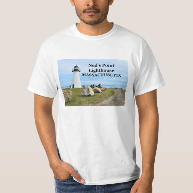 Ned's Point Lighthouse, Massachusetts T - Shirt (Vorderseite)