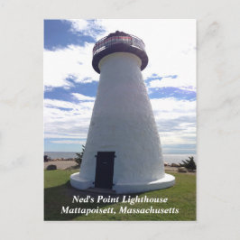 Ned's Point Lighthouse Mattapoisett, Massachusetts Postkarte