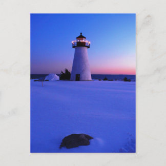 Ned's Point Lighthouse (Portrait) Postkarte