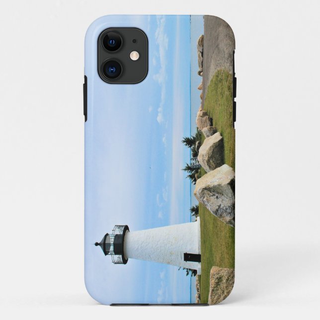 Neds Punkt-Leuchtturm, MasseniPhone Fall 5/5s Case-Mate iPhone Hülle (Rückseite)