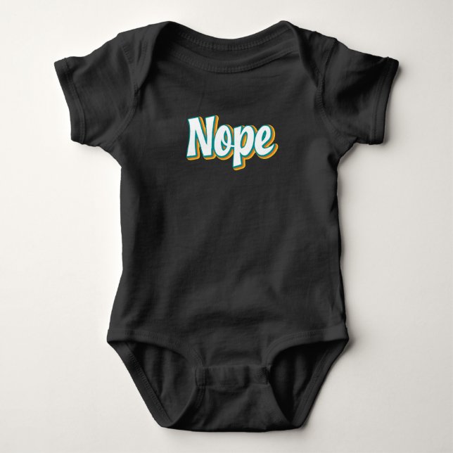 Nee Retro Baby Strampler (Vorderseite)