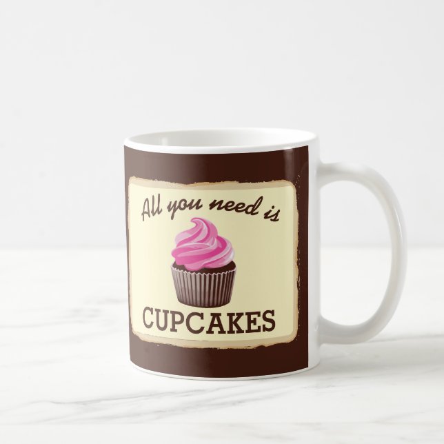 Need Cupcakes Kaffeetasse (Rechts)