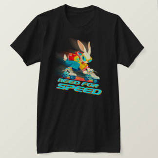 Need for Speed - Roller Skaten Rabbit T-Shirt