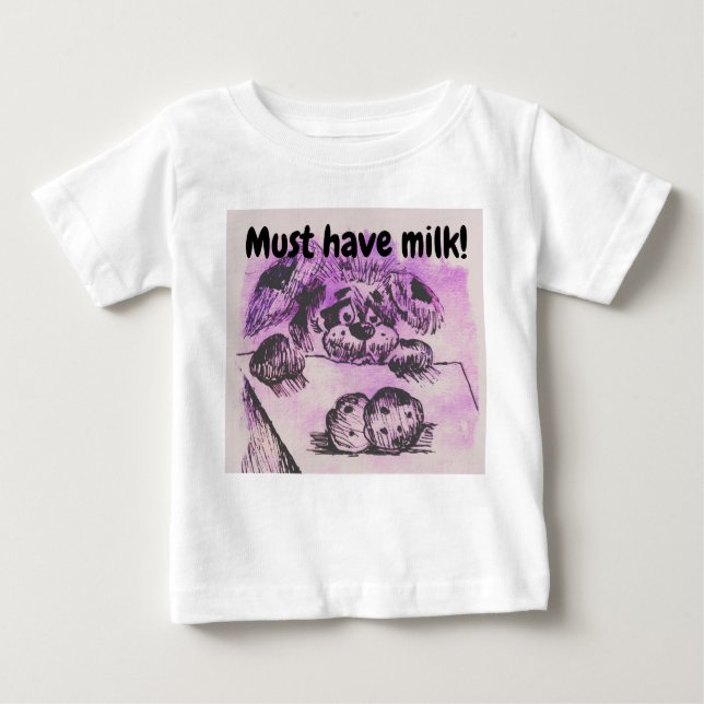 Need Milk Baby T-shirt (Vorderseite)