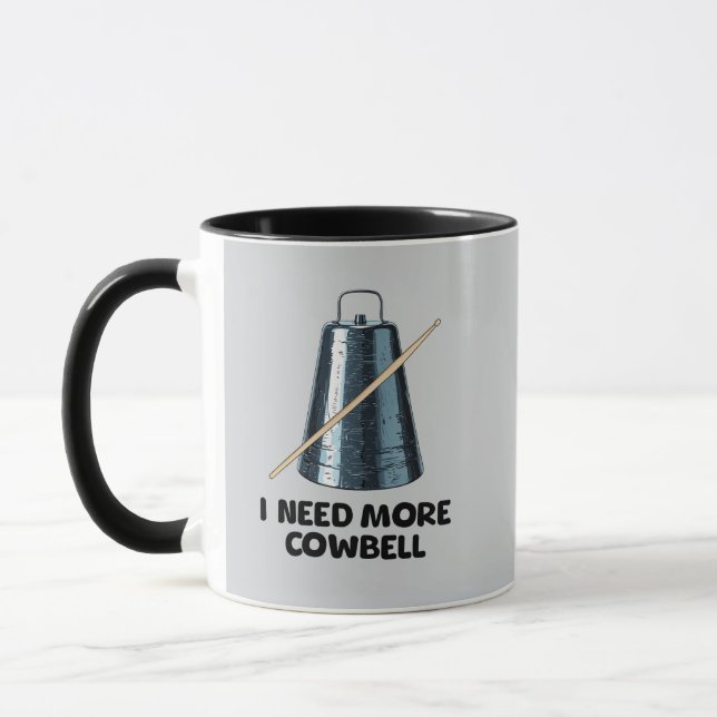 Need More Cowbell Tasse (Links)
