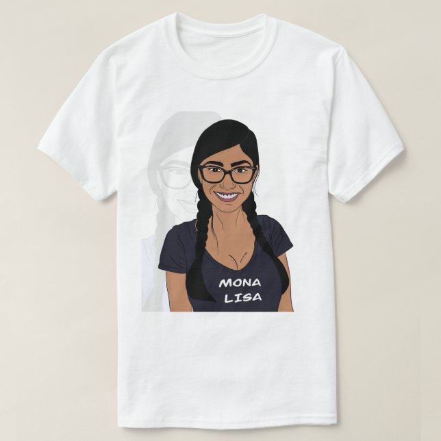 Needed Gifts Mia Khalifa Hockey Graphic For Fans T-Shirt (Design vorne)