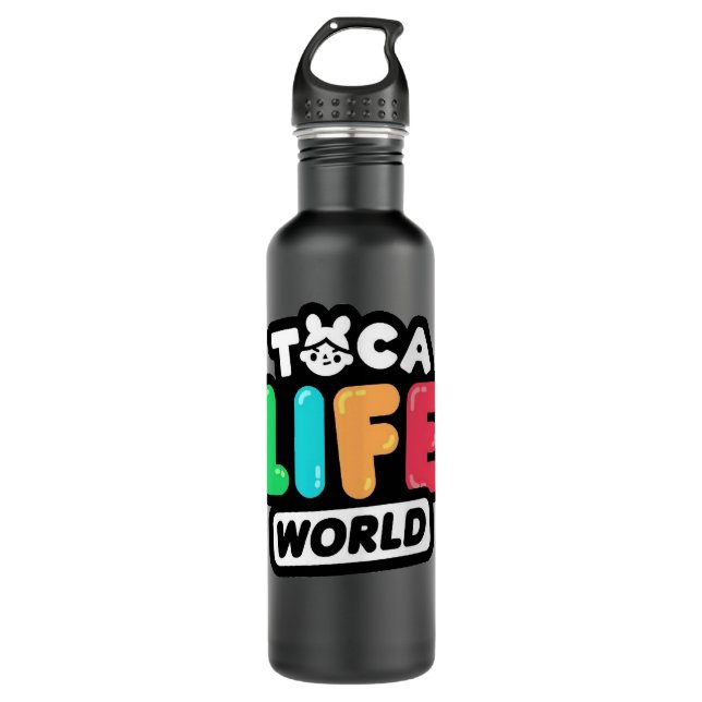 Needed Gifts Toca Child Boca Friendly Cool Graphic Edelstahlflasche (Vorderseite)