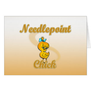Needlepoint Chick